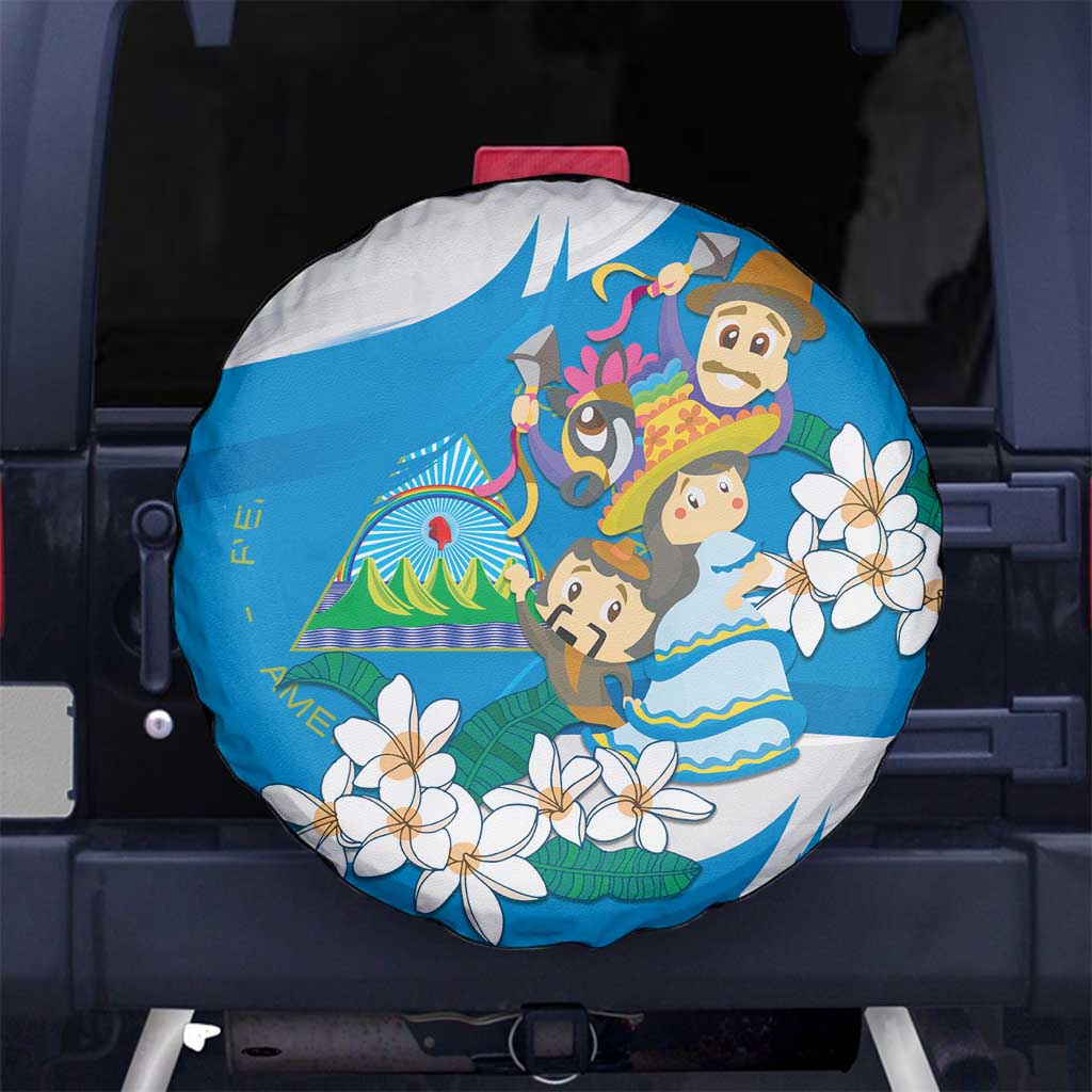 Nicaragua Independence Day Spare Tire Cover Since 1821 Nicaragua Culture Concept LT9