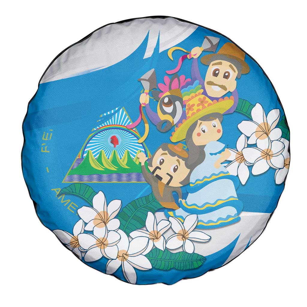 Nicaragua Independence Day Spare Tire Cover Since 1821 Nicaragua Culture Concept LT9