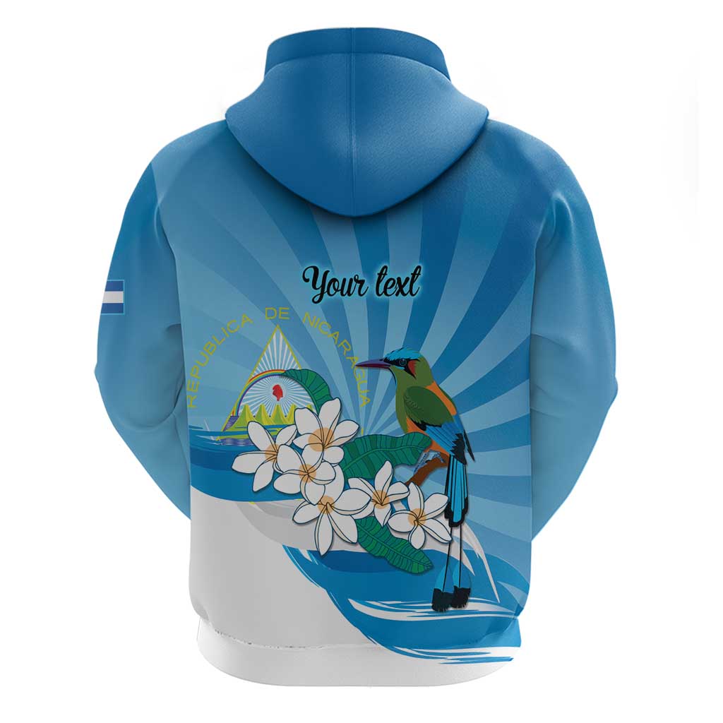 Nicaragua Independence Day Personalized Hoodie Since 1821 Proud Guardabarranco Sacuanjoche LT9