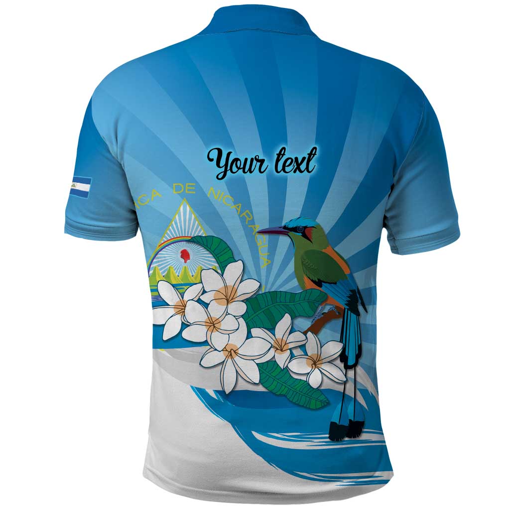 Nicaragua Independence Day Personalized Polo Shirt Since 1821 Proud Guardabarranco Sacuanjoche LT9