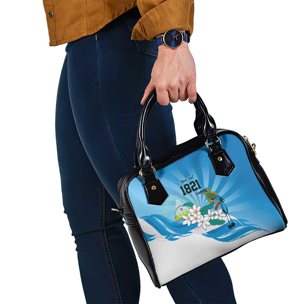 Nicaragua Independence Day Personalized Shoulder Handbag Since 1821 Proud Guardabarranco Sacuanjoche LT9