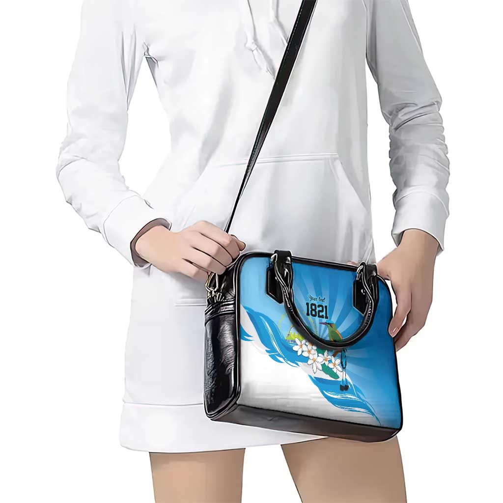 Nicaragua Independence Day Personalized Shoulder Handbag Since 1821 Proud Guardabarranco Sacuanjoche LT9