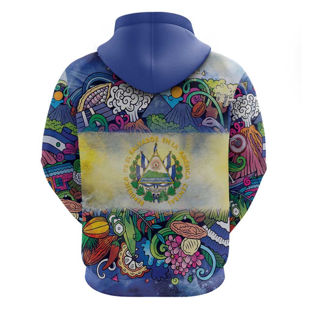 El Salvador Hoodie Funny Local Inspired LT9
