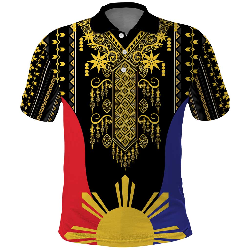 Afro Pinoy Blackapino Half Black Filipino Polo Shirt LT9