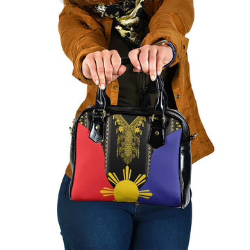 Afro Pinoy Blackapino Half Black Filipino Shoulder Handbag LT9