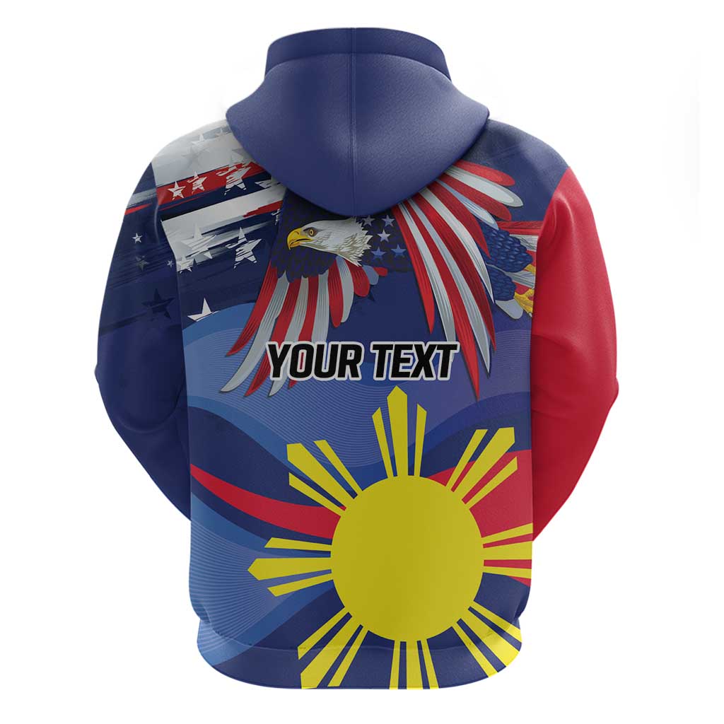 Personalized American Grown With Filipino Roots Hoodie LT9