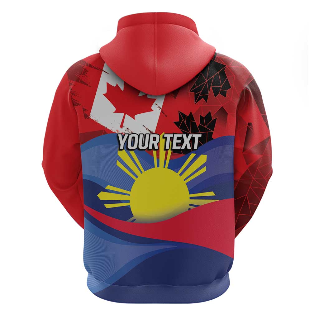 Personalized Canadian Grown With Filipino Roots Hoodie LT9