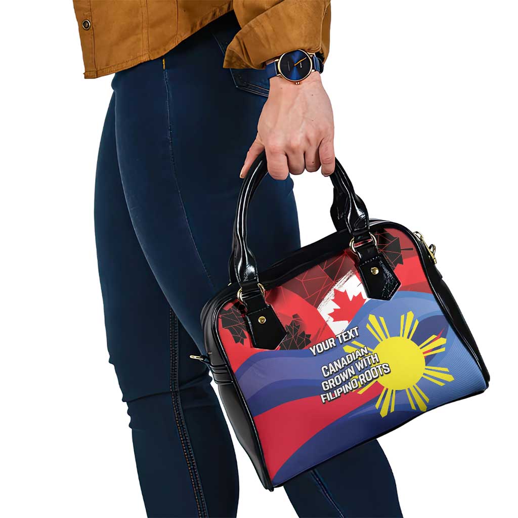 Personalized Canadian Grown With Filipino Roots Shoulder Handbag LT9