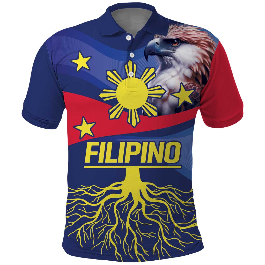 Personalized Filipino Roots Philippines Heritage Polo Shirt LT9