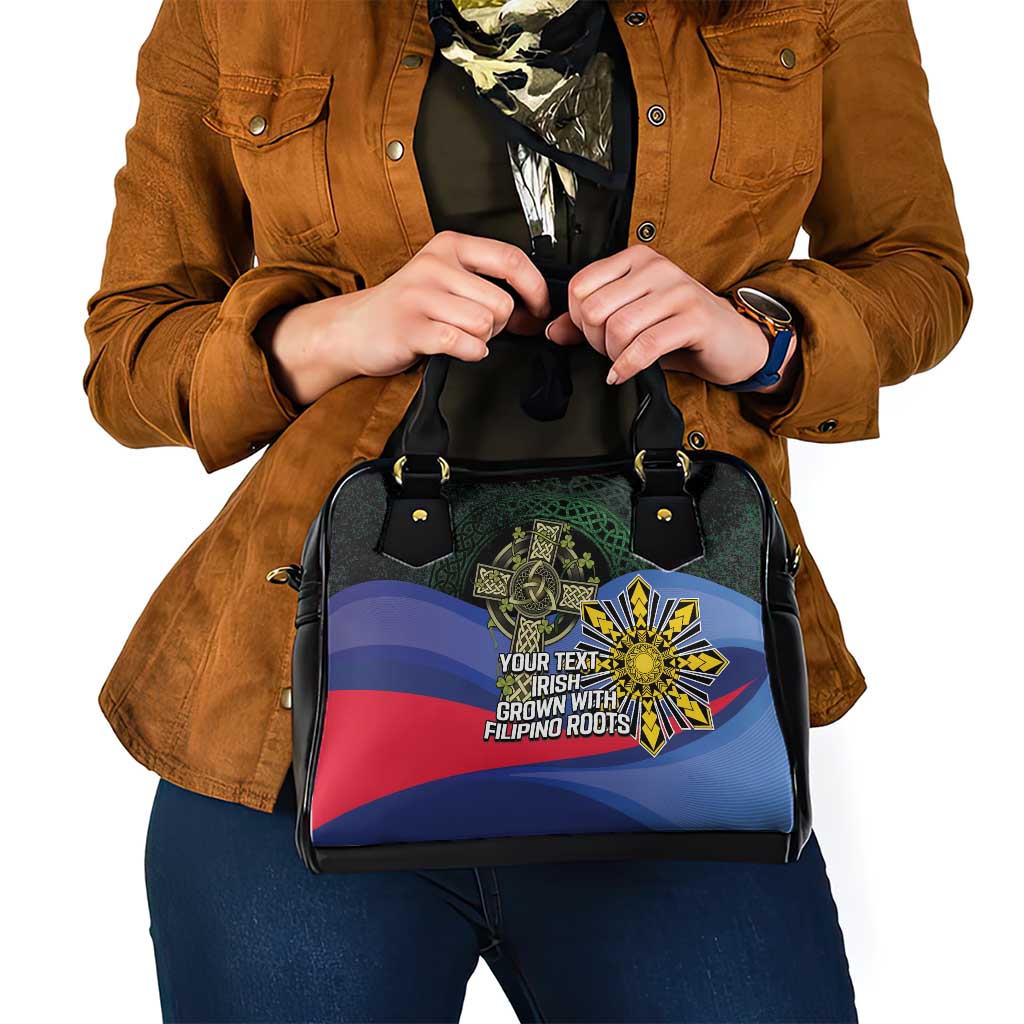 Personalized Irish Grown With Filipino Roots Shoulder Handbag LT9