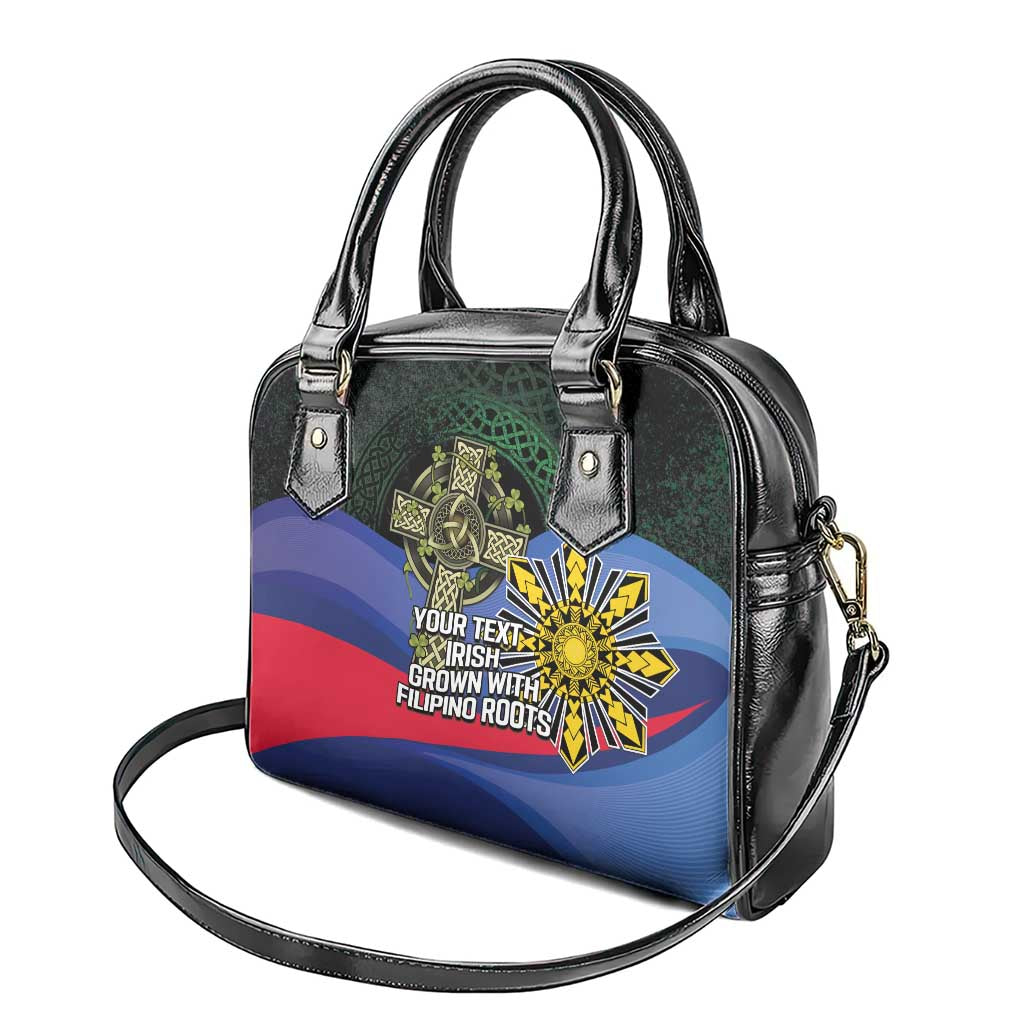 Personalized Irish Grown With Filipino Roots Shoulder Handbag LT9