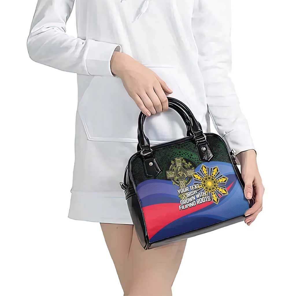 Personalized Irish Grown With Filipino Roots Shoulder Handbag LT9