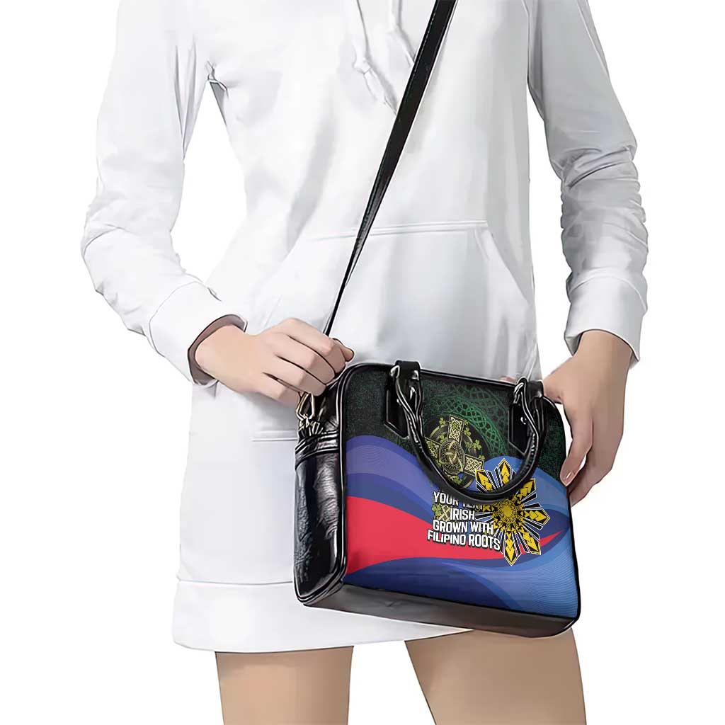Personalized Irish Grown With Filipino Roots Shoulder Handbag LT9