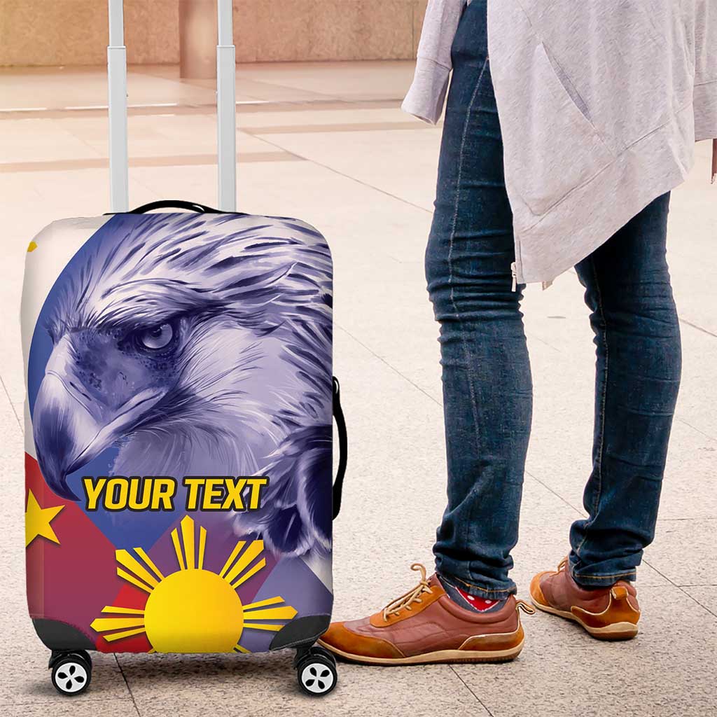 Personalized Philippines Eagle Week Luggage Cover Filipino Eagle with Flag Motif LT9