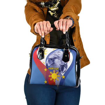 Personalized Philippines Eagle Week Shoulder Handbag Filipino Eagle with Flag Motif LT9