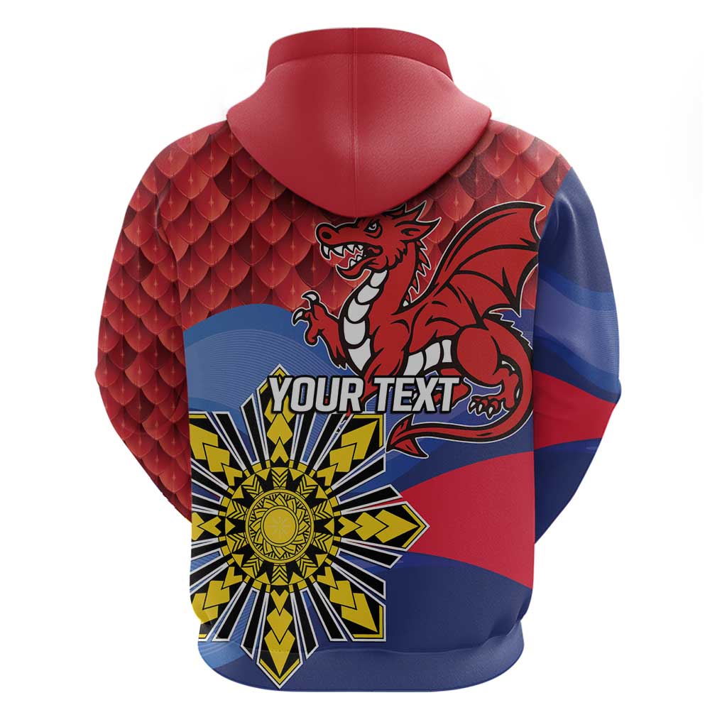 Personalized Welsh Grown With Filipino Roots Hoodie LT9