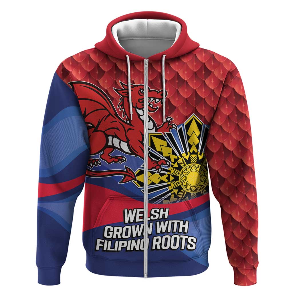 Personalized Welsh Grown With Filipino Roots Hoodie LT9