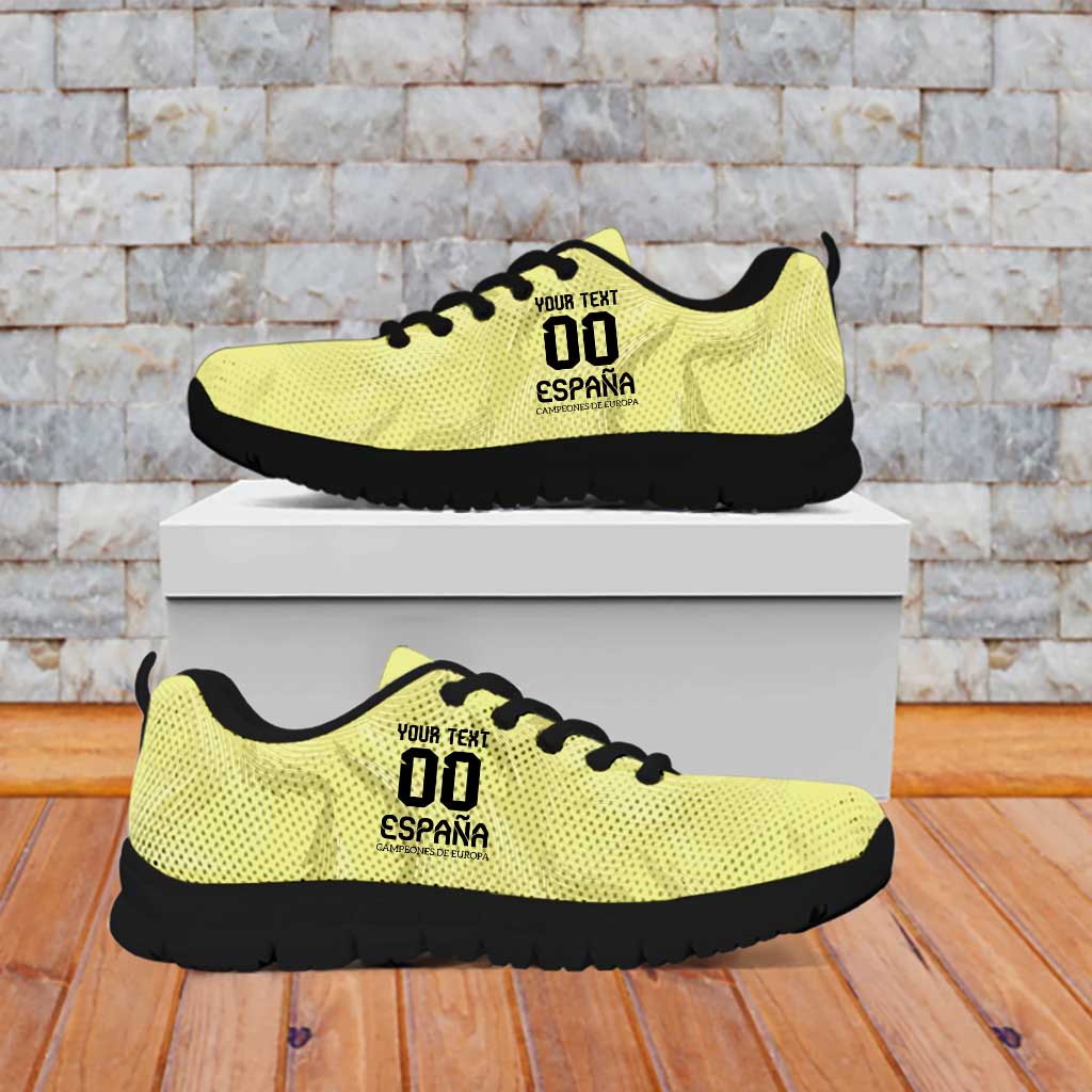 Spain Champions Football Custom Sneakers Campeones La Roja LT9
