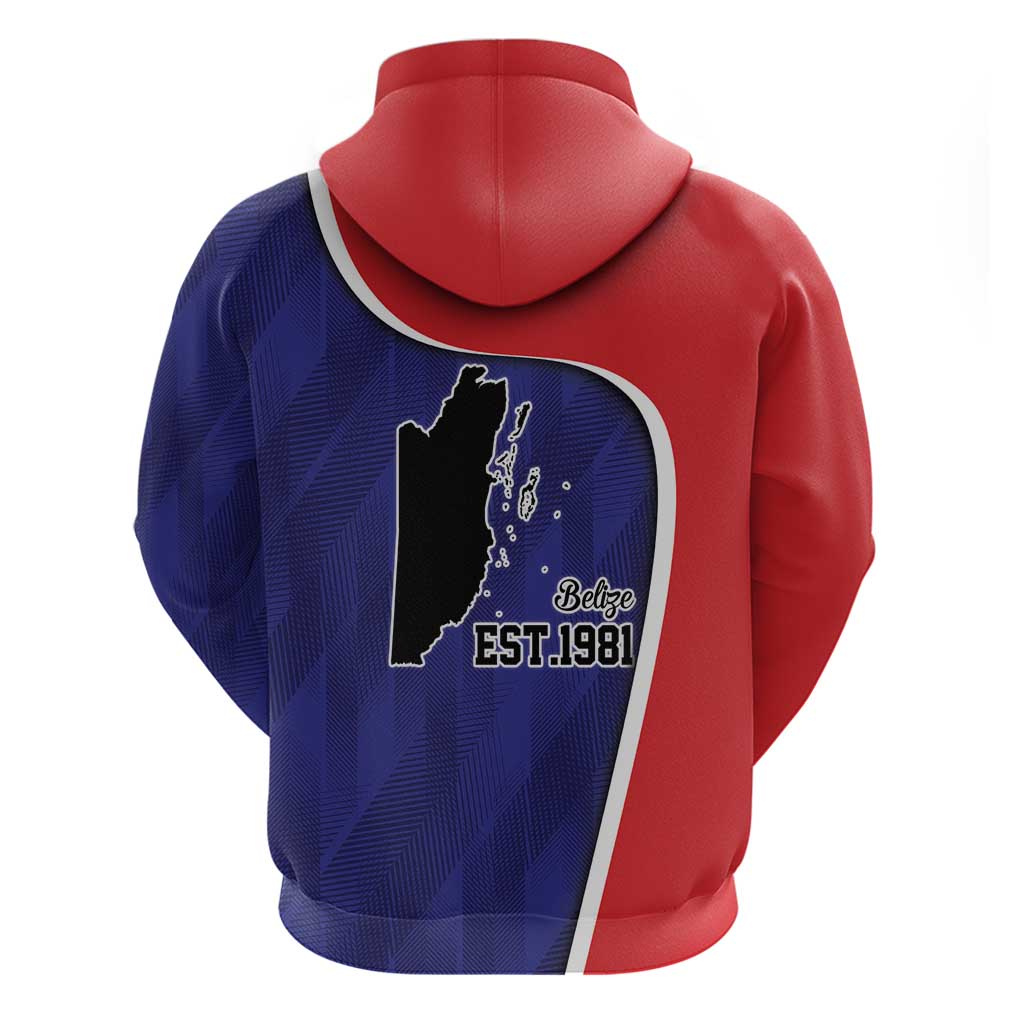 Belize Independence Day Hoodie Since 1981 September 21 LT9