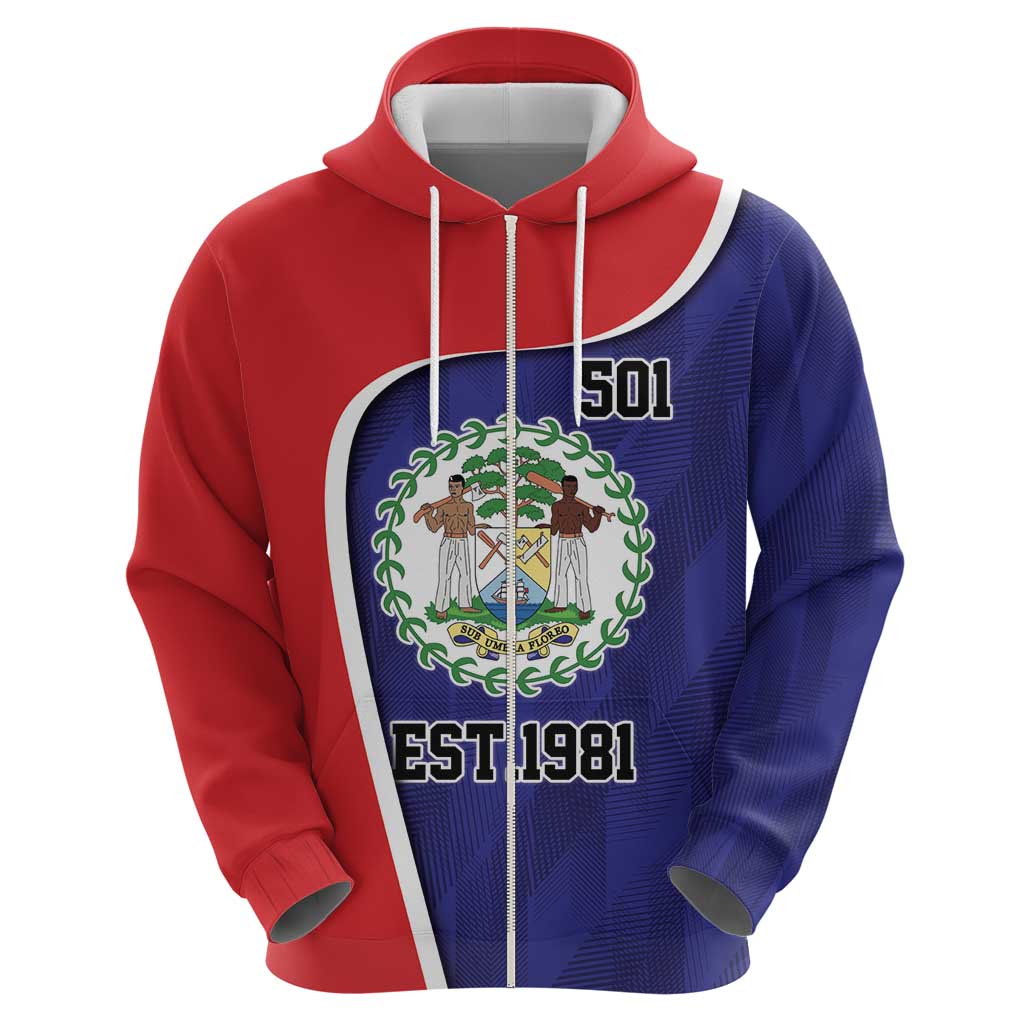 Belize Independence Day Hoodie Since 1981 September 21 LT9