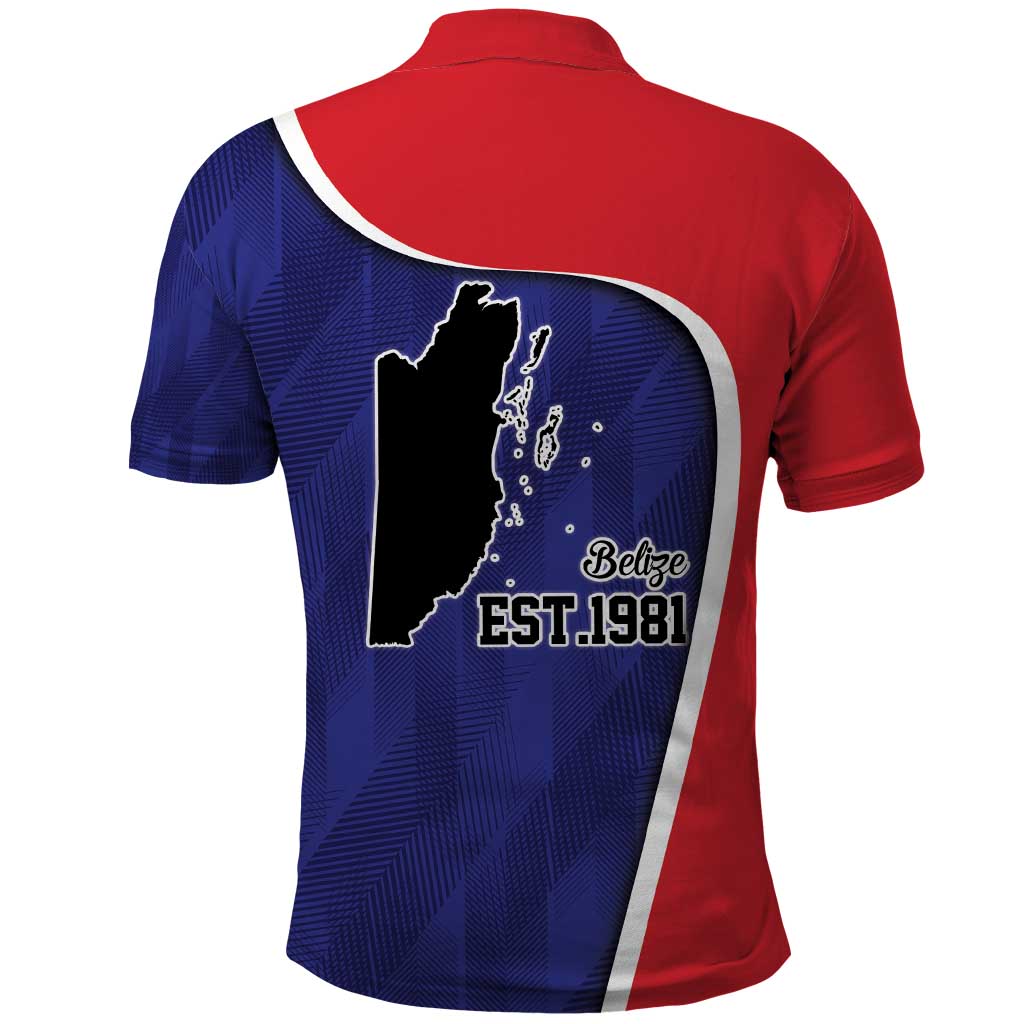 Belize Independence Day Polo Shirt Since 1981 September 21 LT9