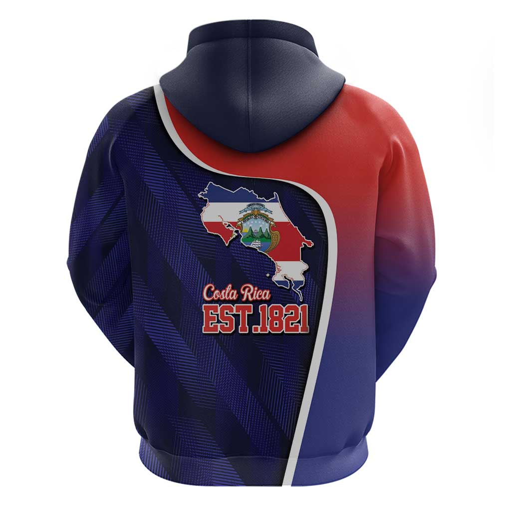 Costa Rica Independence Day Hoodie Since 1821 September 15 LT9