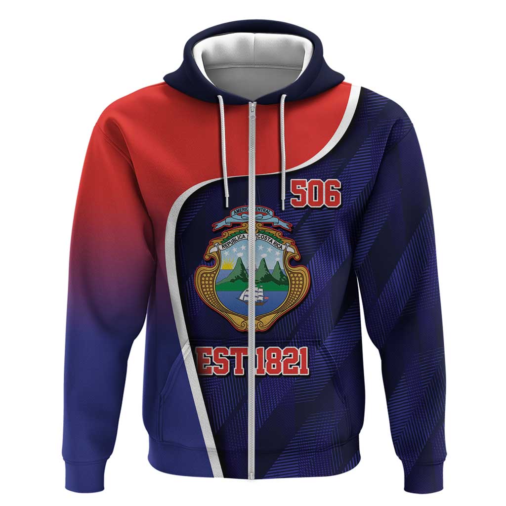 Costa Rica Independence Day Hoodie Since 1821 September 15 LT9