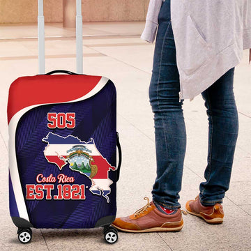 Costa Rica Independence Day Luggage Cover Since 1821 September 15 LT9