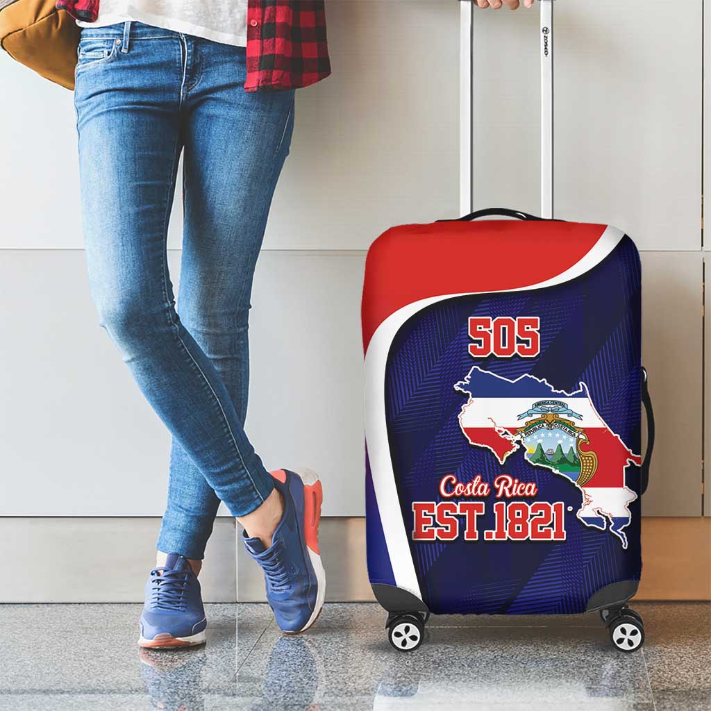 Costa Rica Independence Day Luggage Cover Since 1821 September 15 LT9