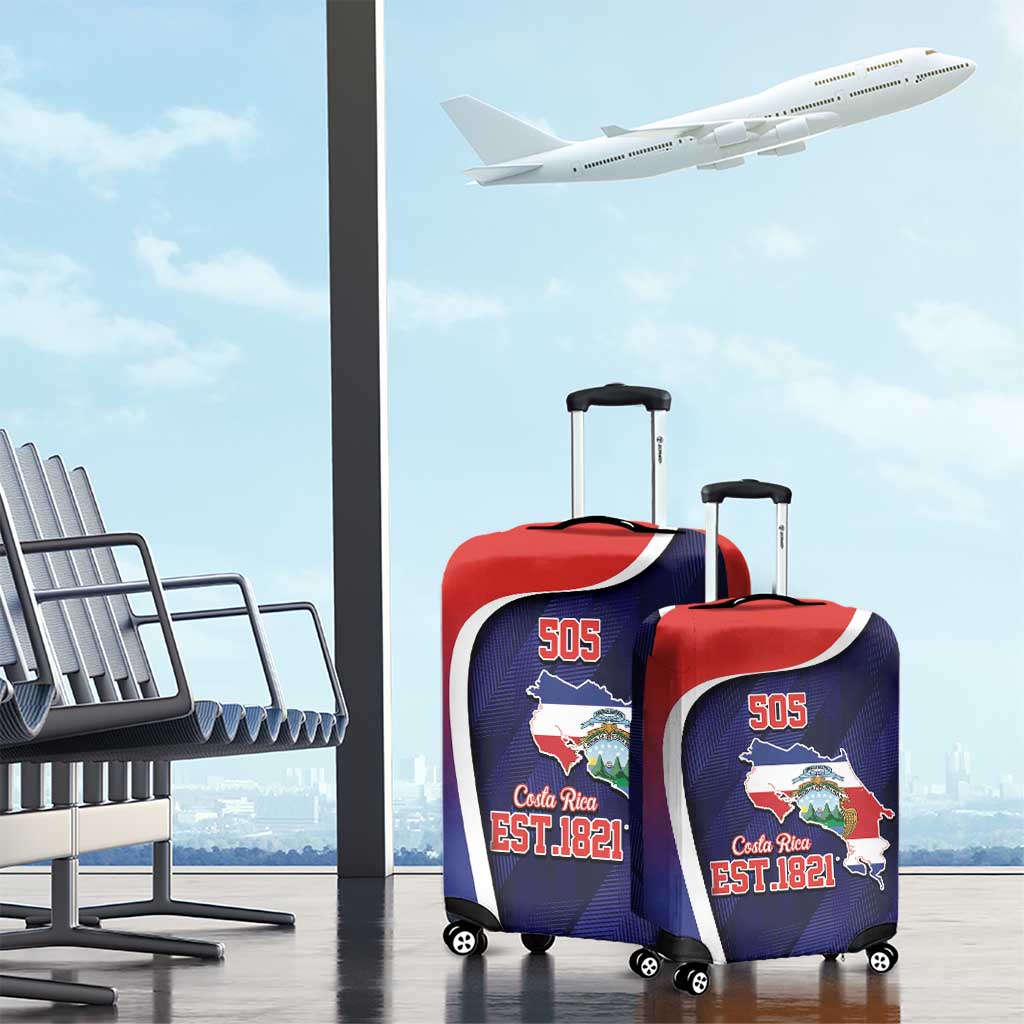 Costa Rica Independence Day Luggage Cover Since 1821 September 15 LT9