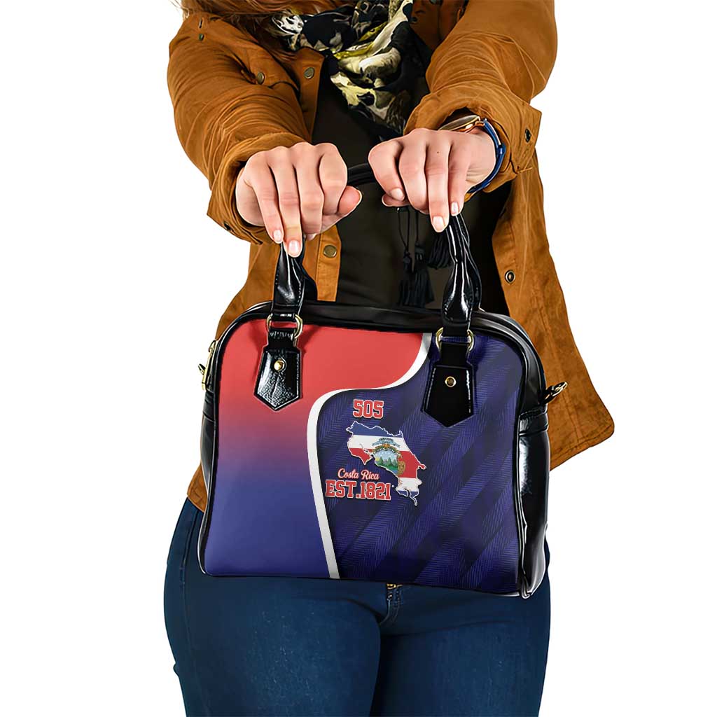 Costa Rica Independence Day Shoulder Handbag Since 1821 September 15 LT9