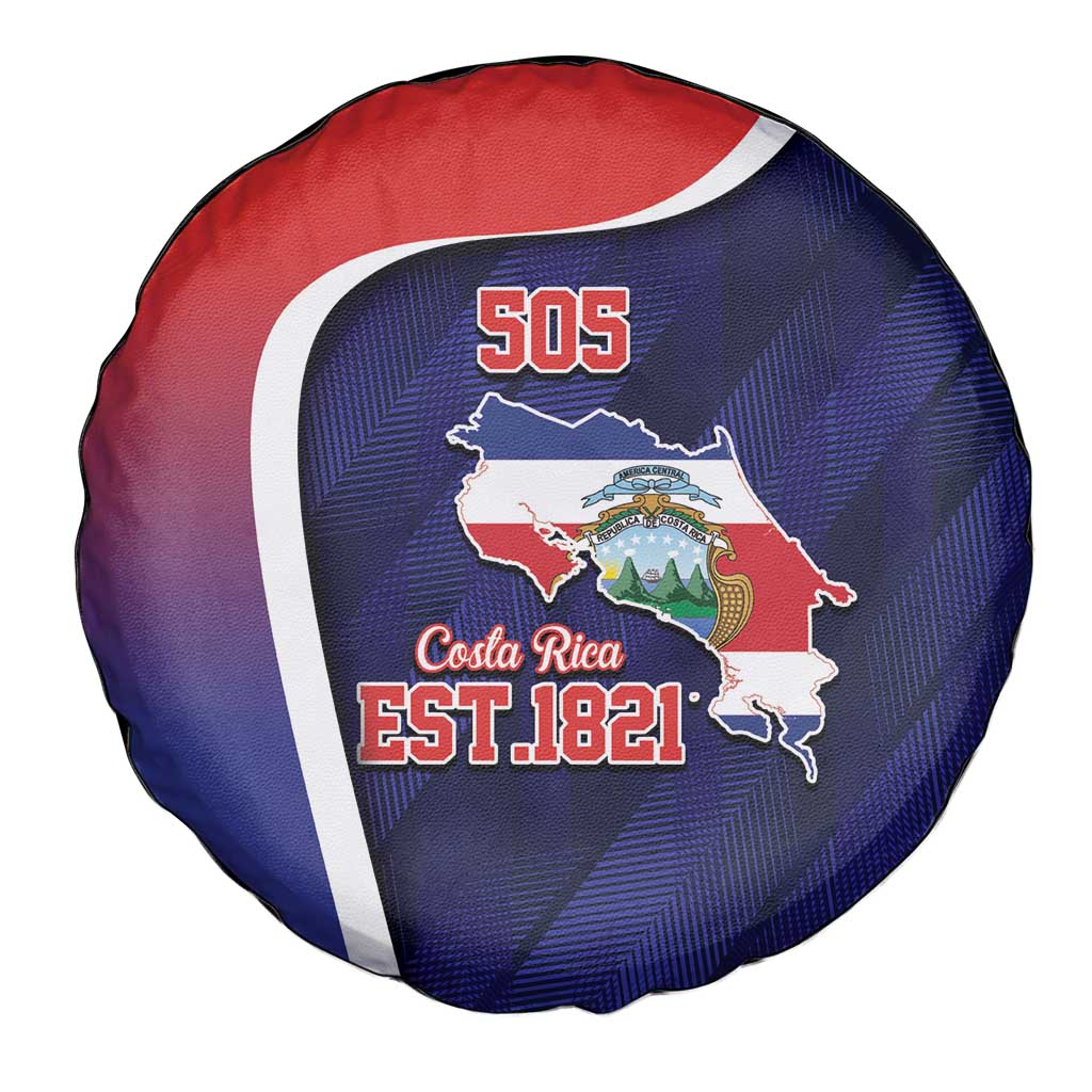 Costa Rica Independence Day Spare Tire Cover Since 1821 September 15 LT9