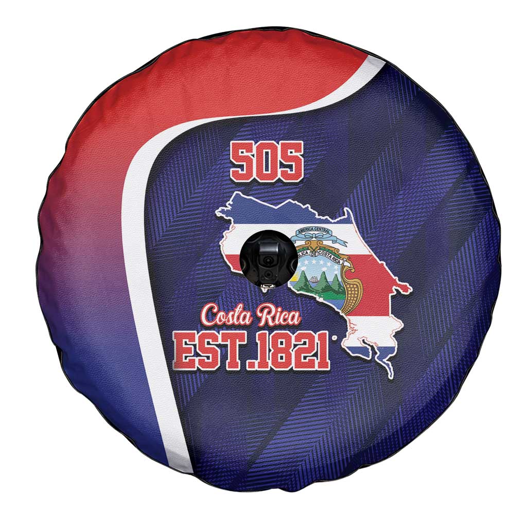 Costa Rica Independence Day Spare Tire Cover Since 1821 September 15 LT9