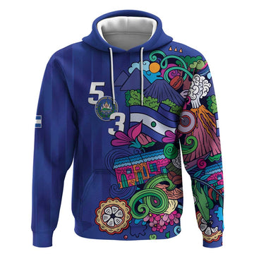 El Salvador Hoodie Beauty Local Inspired LT9