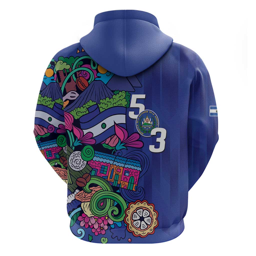 El Salvador Hoodie Beauty Local Inspired LT9