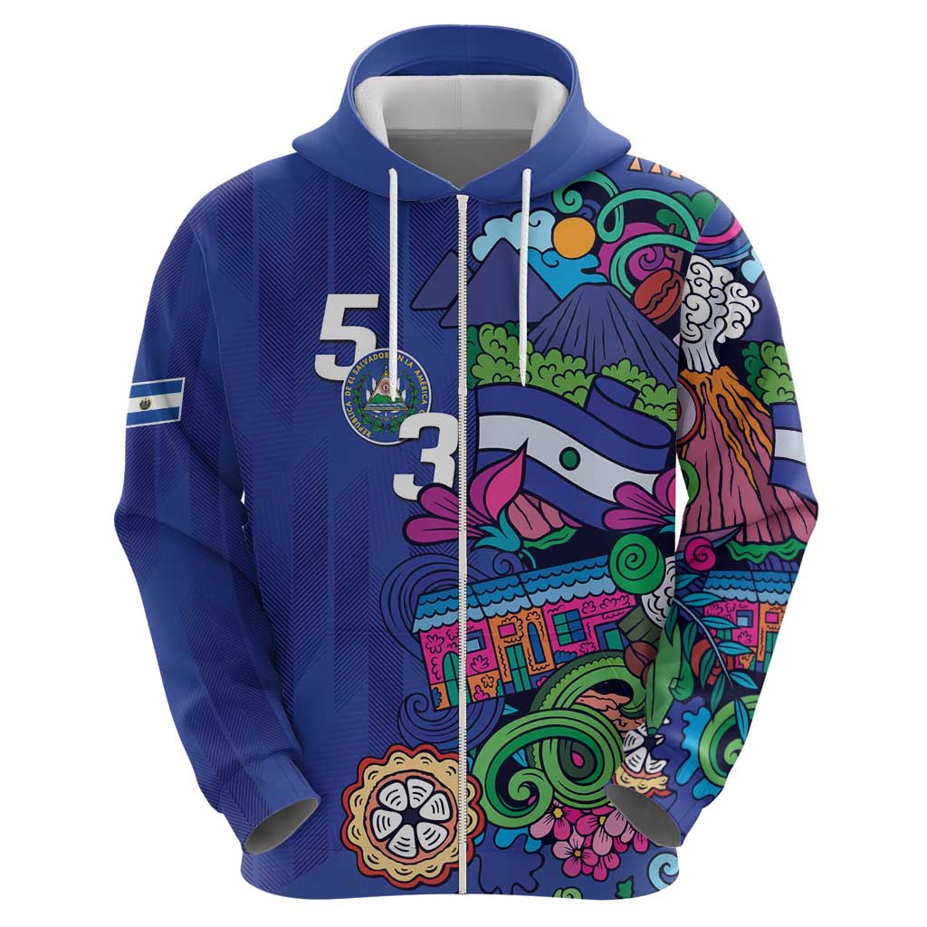El Salvador Hoodie Beauty Local Inspired LT9
