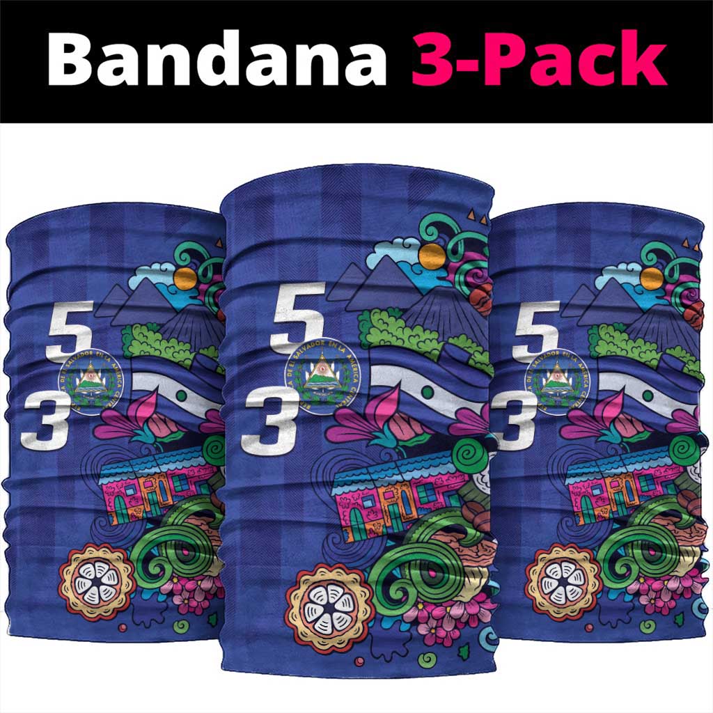 El Salvador Neck Gaiter Beauty Local Inspired LT9