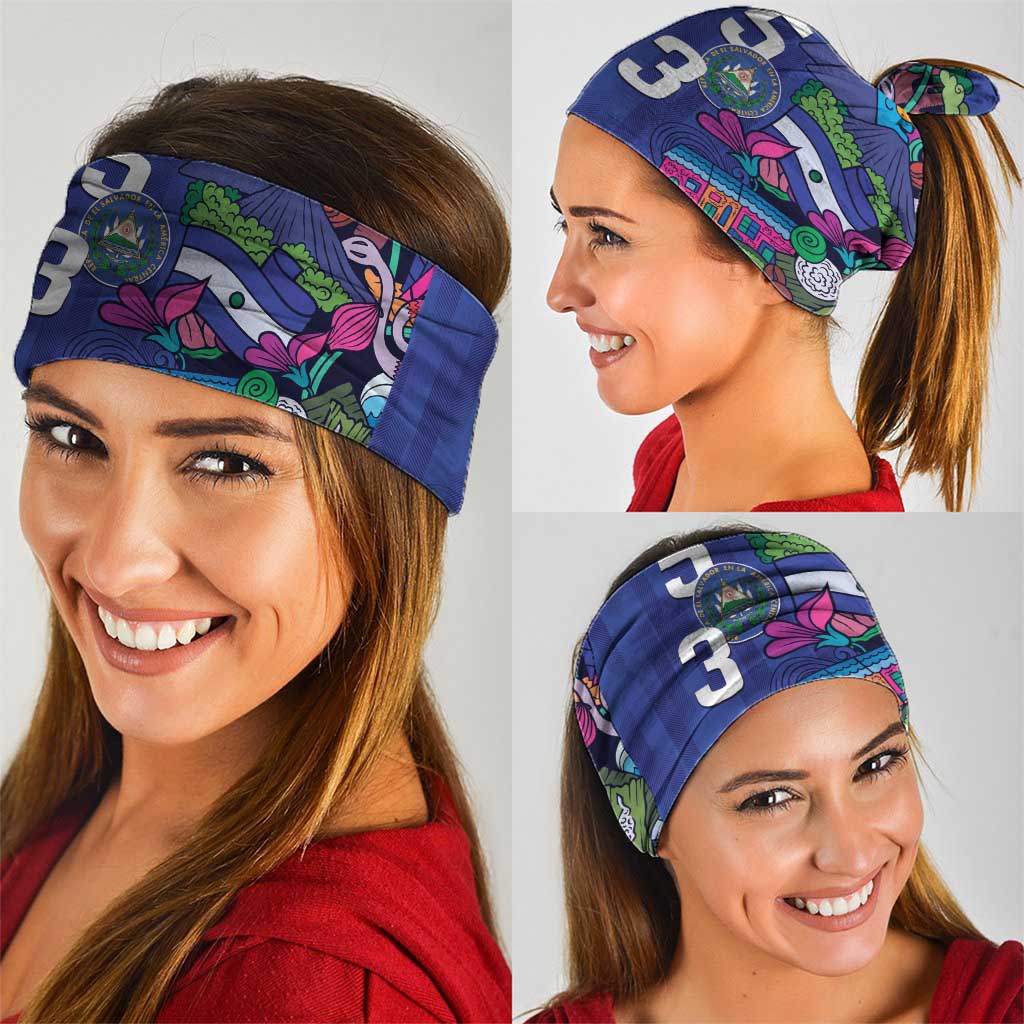 El Salvador Neck Gaiter Beauty Local Inspired LT9