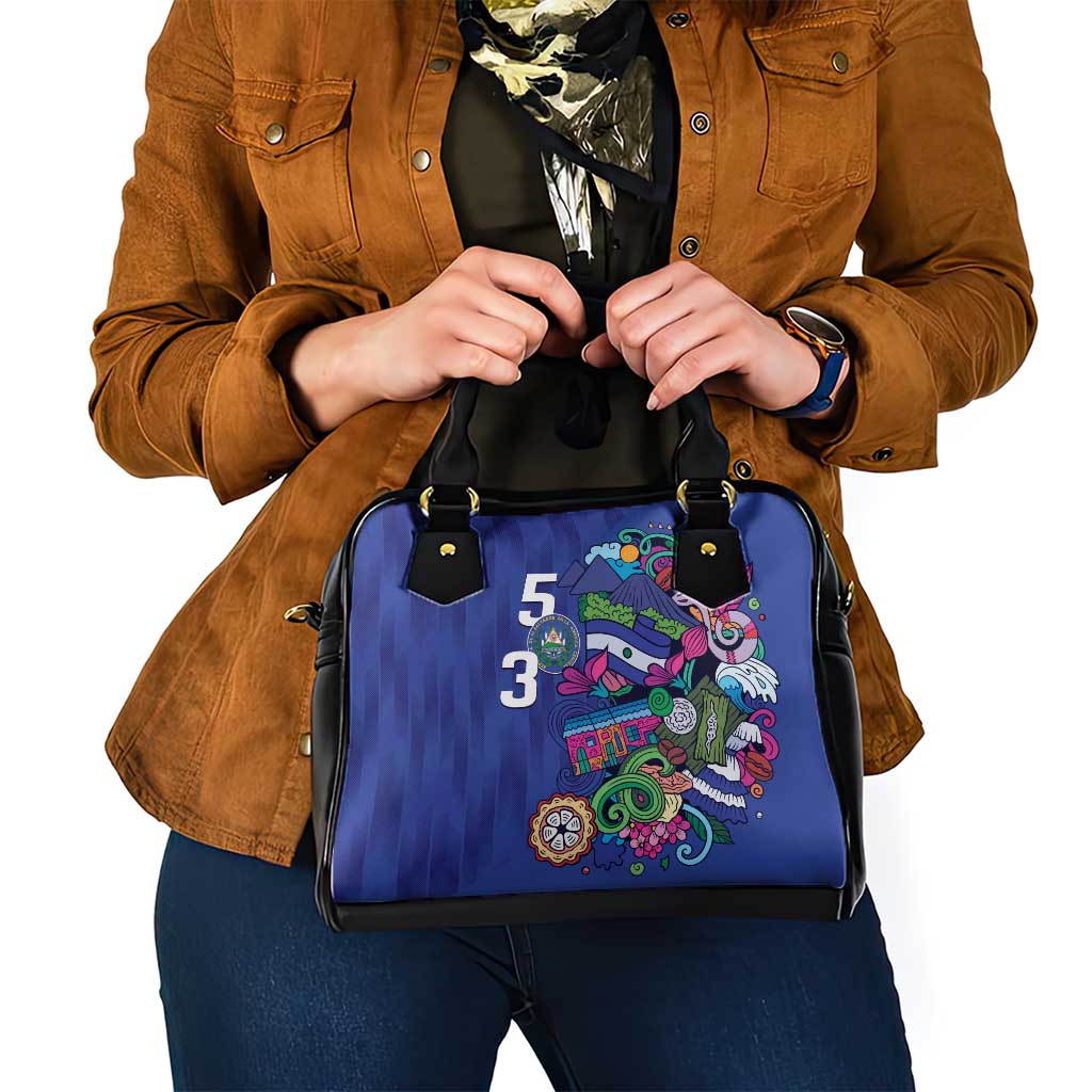 El Salvador Shoulder Handbag Beauty Local Inspired LT9