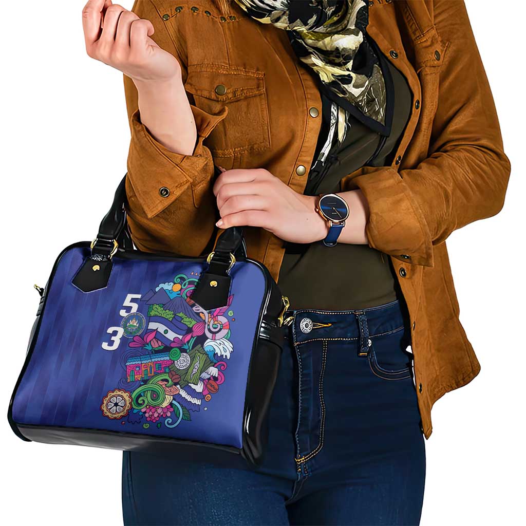 El Salvador Shoulder Handbag Beauty Local Inspired LT9