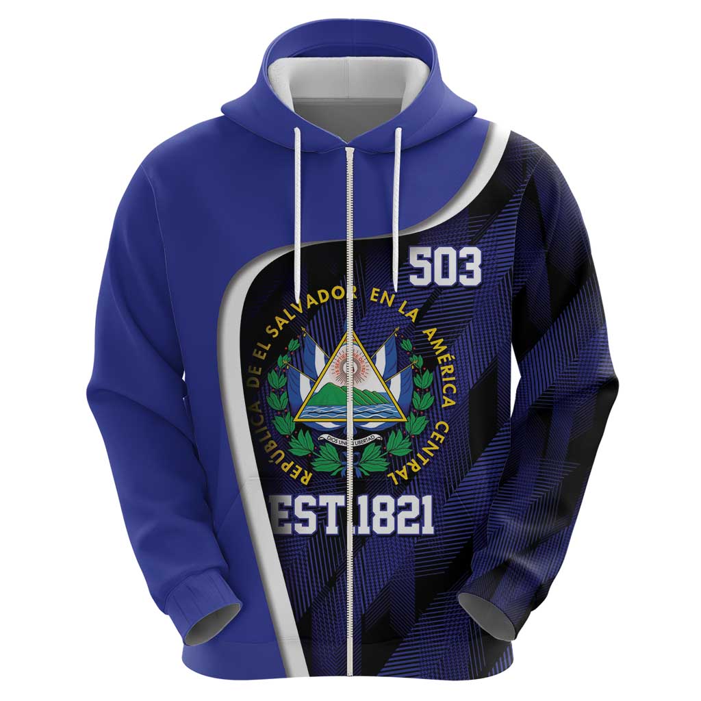 El Salvador Independence Day Hoodie Since 1821 September 15 LT9