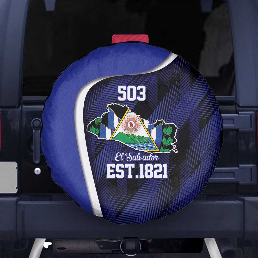 El Salvador Independence Day Spare Tire Cover Since 1821 September 15 LT9
