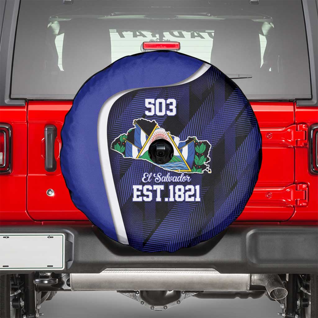 El Salvador Independence Day Spare Tire Cover Since 1821 September 15 LT9