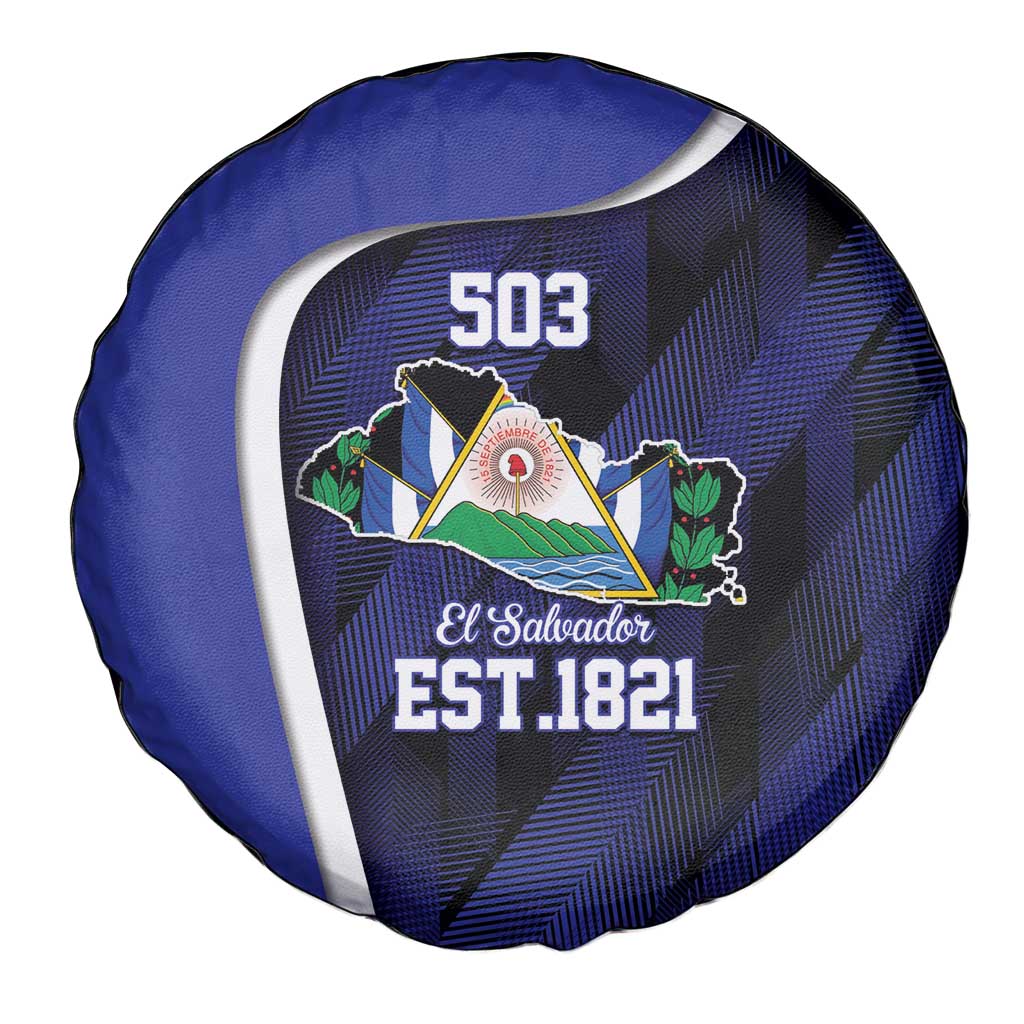 El Salvador Independence Day Spare Tire Cover Since 1821 September 15 LT9