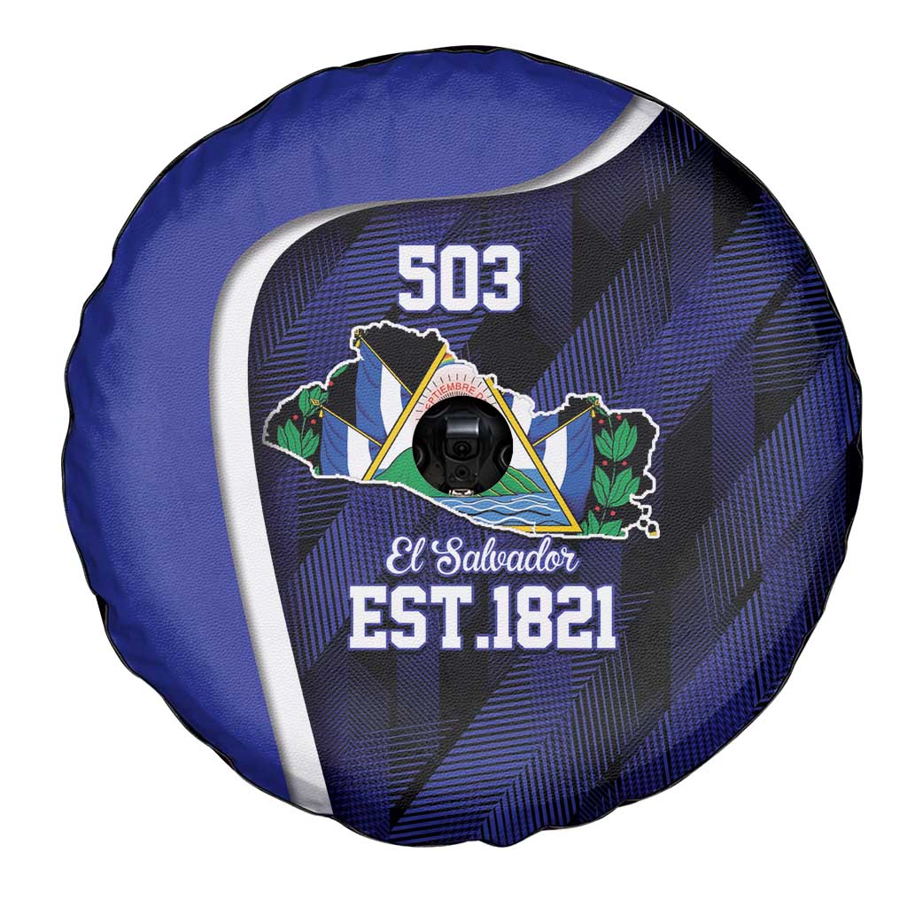 El Salvador Independence Day Spare Tire Cover Since 1821 September 15 LT9