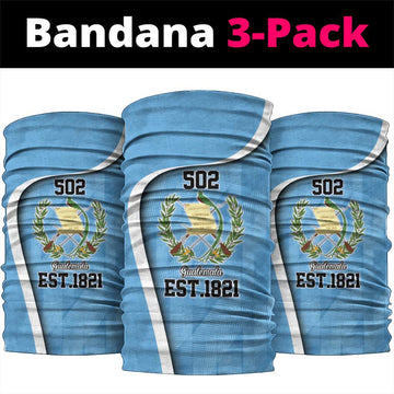 Guatemala Independence Day Neck Gaiter Since 1821 September 15 LT9