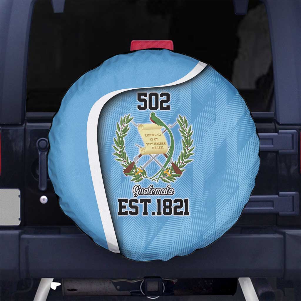 Guatemala Independence Day Spare Tire Cover Since 1821 September 15 LT9