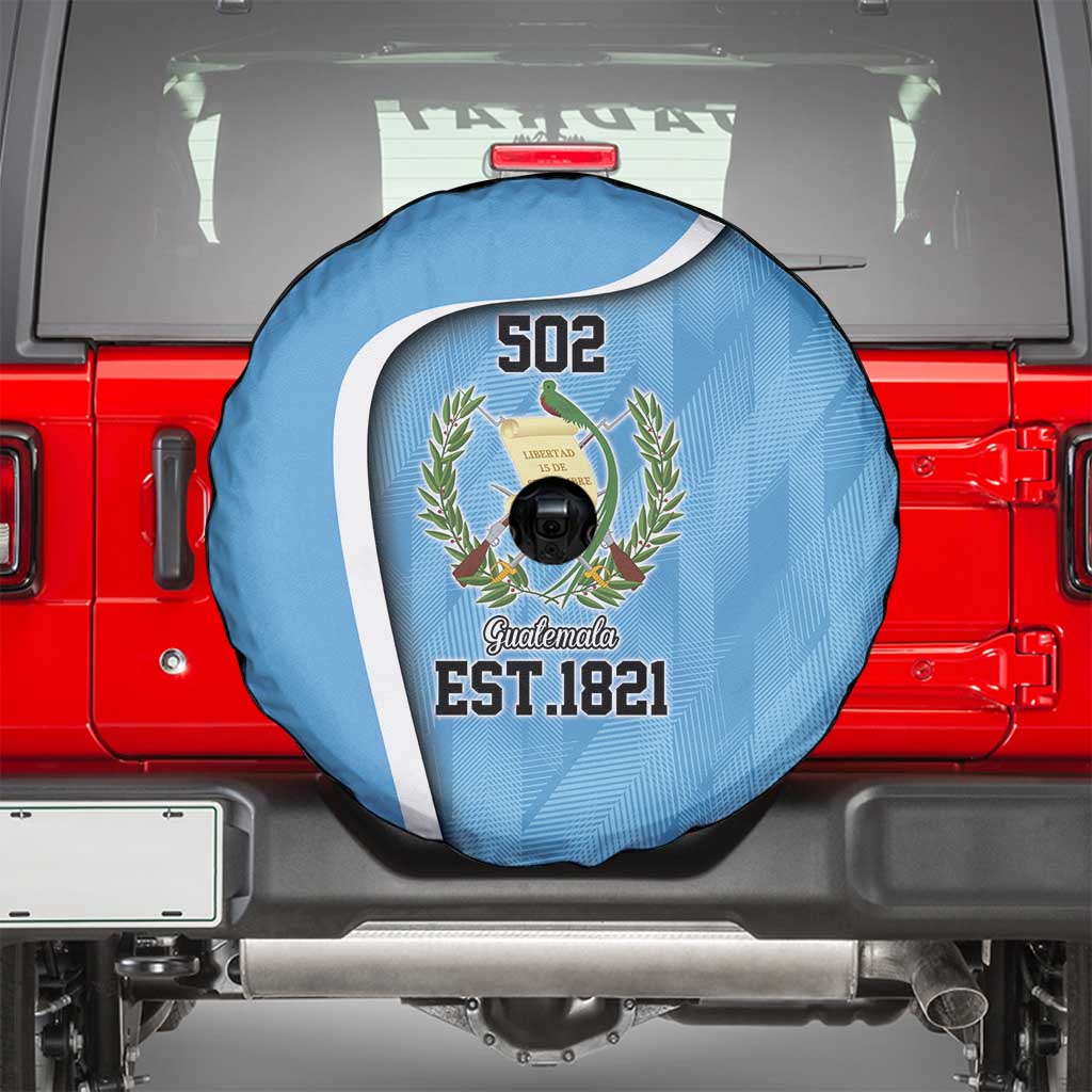 Guatemala Independence Day Spare Tire Cover Since 1821 September 15 LT9