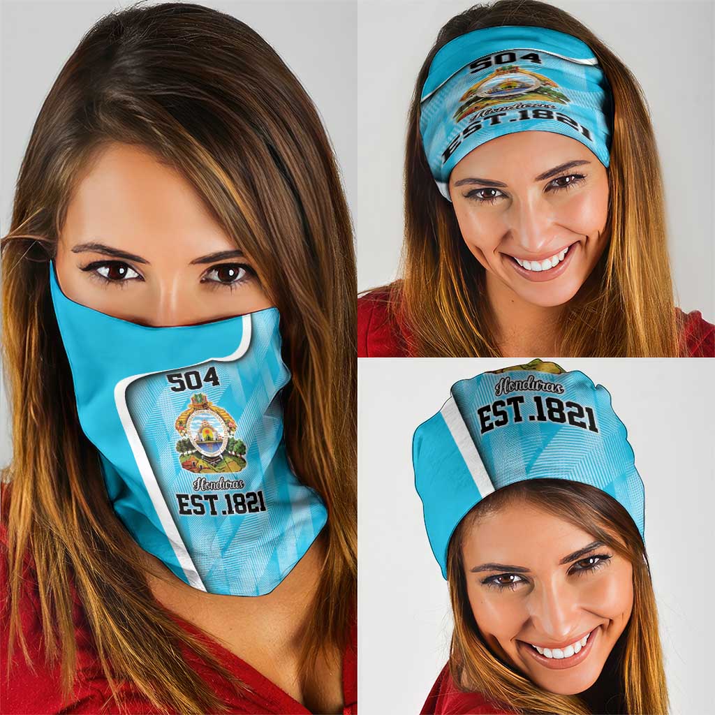 Honduras Independence Day Neck Gaiter Since 1821 September 15 LT9