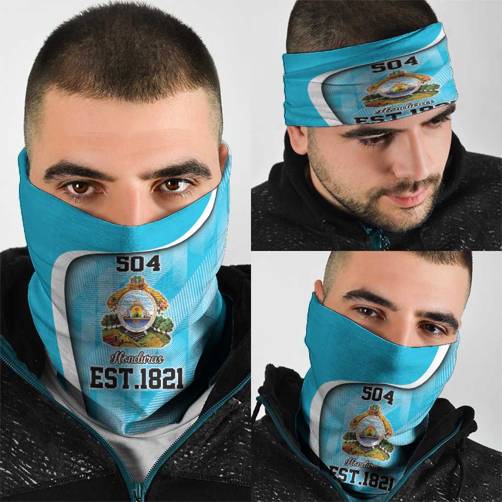 Honduras Independence Day Neck Gaiter Since 1821 September 15 LT9